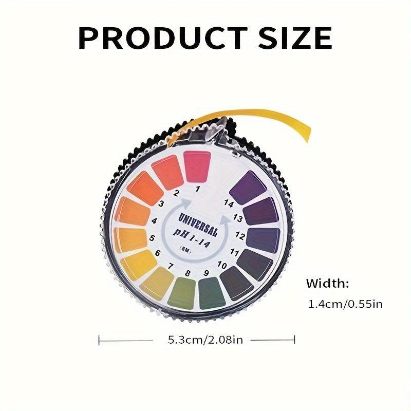 Universal PH Test Paper Strip Roll 1-14 PH Test Strips 5m Alkaline Acid