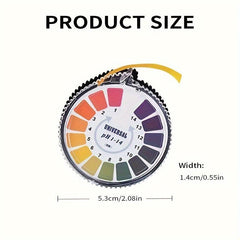 Universal PH Test Paper Strip Roll 1-14 PH Test Strips 5m Alkaline Acid