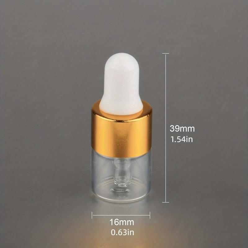 Mini Essential Oils Aromatherapy Sample Dropper Bottles For Traveling