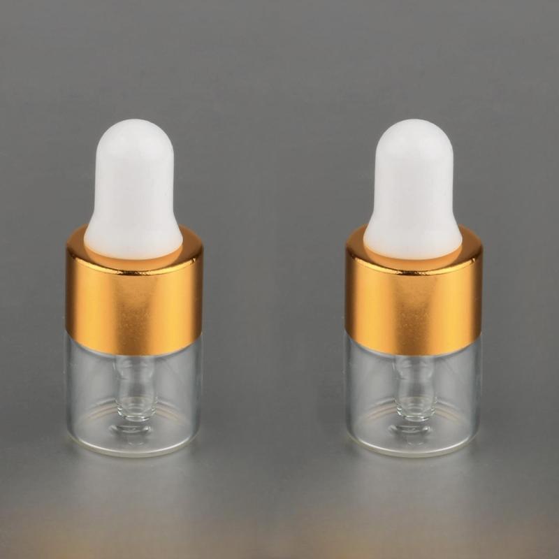 Mini Essential Oils Aromatherapy Sample Dropper Bottles For Traveling
