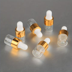 Mini Essential Oils Aromatherapy Sample Dropper Bottles For Traveling