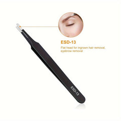 3pcs Anti-static Stainless Steel Precision Tweezers for Electronics Lab Jewelry