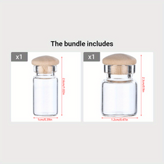 Mini Transparent Candy Food Jar Model Kitchen Accessories Dress up Toys