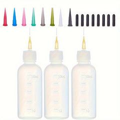 3pcs Nozzles Caps Science Lab DIY Dispensing Set