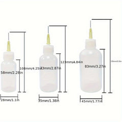 3pcs Nozzles Caps Science Lab DIY Dispensing Set