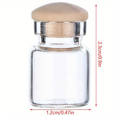 Mini Transparent Candy Food Jar Model Kitchen Accessories