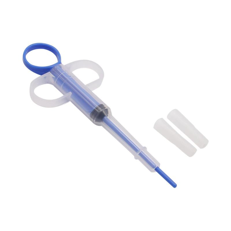 Pet Syringe Pill Gun Piller Dispenser Dog Cat Water Milk Tube Feeder Tool