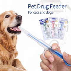 Pet Syringe Pill Gun Piller Dispenser Dog Cat Water Milk Tube Feeder Tool
