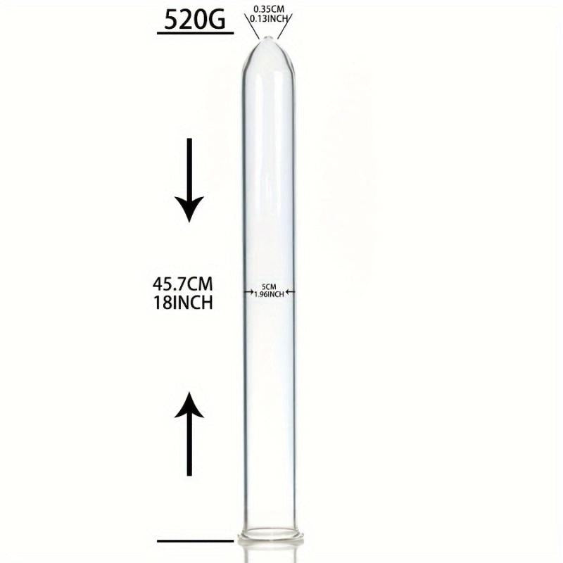 Glass Extractor Filtertube 50mm Clear Stainless Steel Clamp