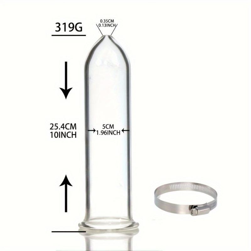 Glass Extractor Filtertube 50mm Clear Stainless Steel Clamp