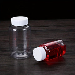 Plastic Reagent Packing Bottle 20-100ml PET Clear Empty Seal Bottles