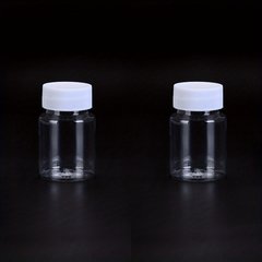 Plastic Reagent Packing Bottle 20-100ml PET Clear Empty Seal Bottles