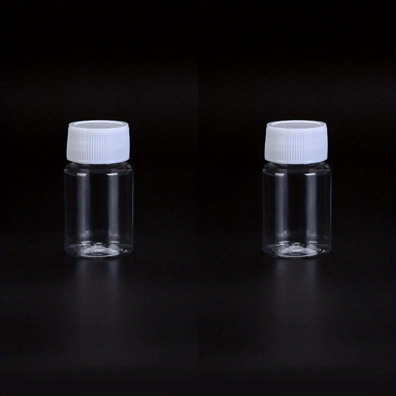 Plastic Reagent Packing Bottle 20-100ml PET Clear Empty Seal Bottles