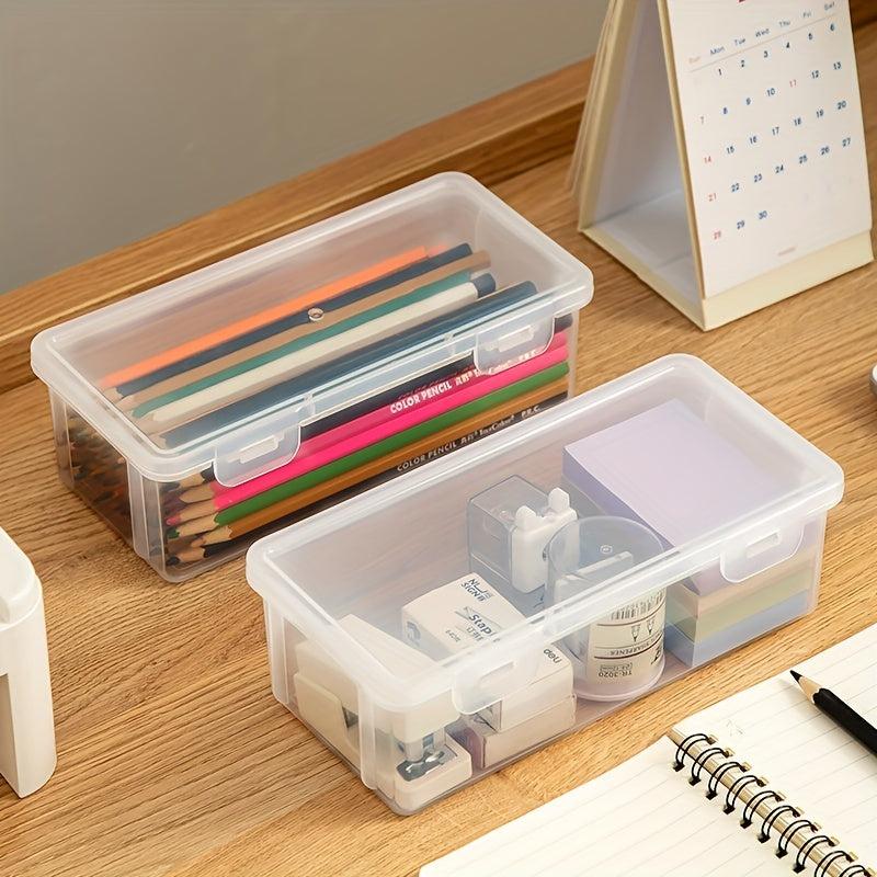 Desktop Storage Box Marker Sketch Pen Pencil Holder Organizer