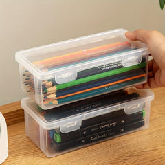 Desktop Storage Box Marker Sketch Pen Pencil Holder Organizer