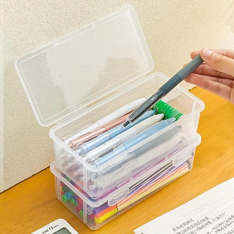 Desktop Storage Box Marker Sketch Pen Pencil Holder Organizer