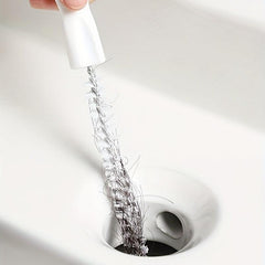 Sewer Pipe Unblocker Brush Hair Sink Cleaning Tool