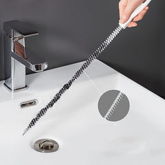 Sewer Pipe Unblocker Brush Hair Sink Cleaning Tool