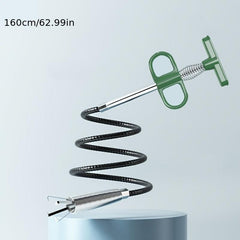 Sewer Pipe Unblocker Brush Hair Sink Cleaning Tool
