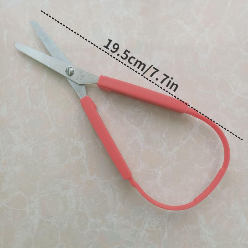 Circular Scissors Elastic Scissors Stationery Scissors Office Scissors