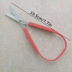 Circular Scissors Elastic Scissors Stationery Scissors Office Scissors