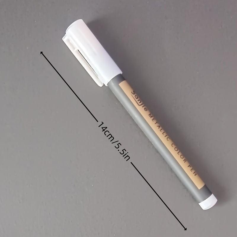10pcs Metallic Lab Markers for Stationery and Petroglyphs