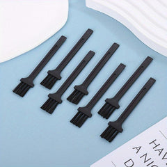 6pcs Long Handle Plastic Cleaning Brush for Lab Container