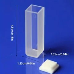 Standard Quartz Cuvette For Spectrometer Cells