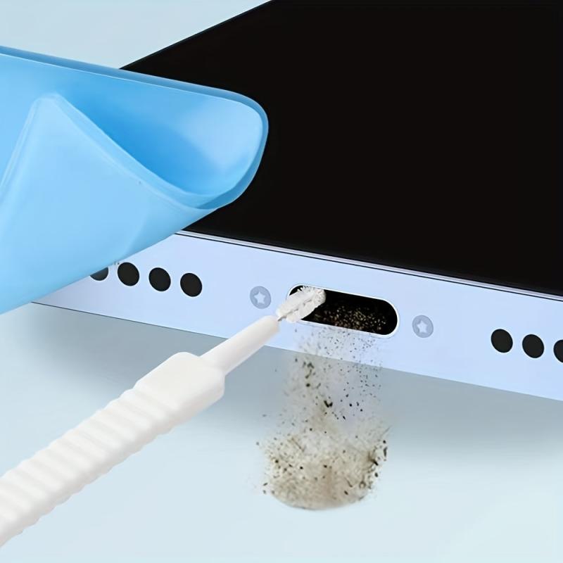 10pcs Mobile Phone Cleaning Brush Charging Port Speaker Gap Dust Removal