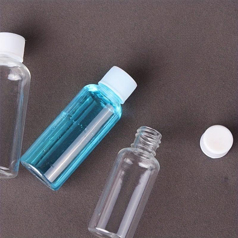 2pcs Refillable Clear Plastic Bottles 5ml 20ml 50ml