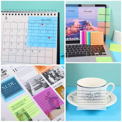 Transparent Liner Notes 6 Waterproof Adhesive Pads