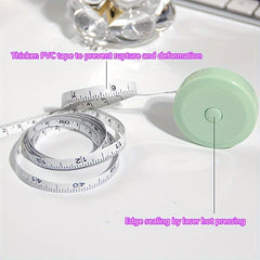 3pcs Set 152 Portable Measuring Tape for Body Size Fabric, Tool