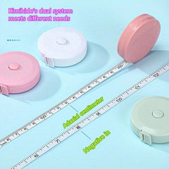 3pcs Set 152 Portable Measuring Tape for Body Size Fabric, Tool