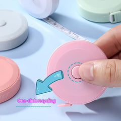 3pcs Set 152 Portable Measuring Tape for Body Size Fabric, Tool
