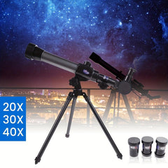 Outdoor Astronomical Telescope with High Magnifications and Compass