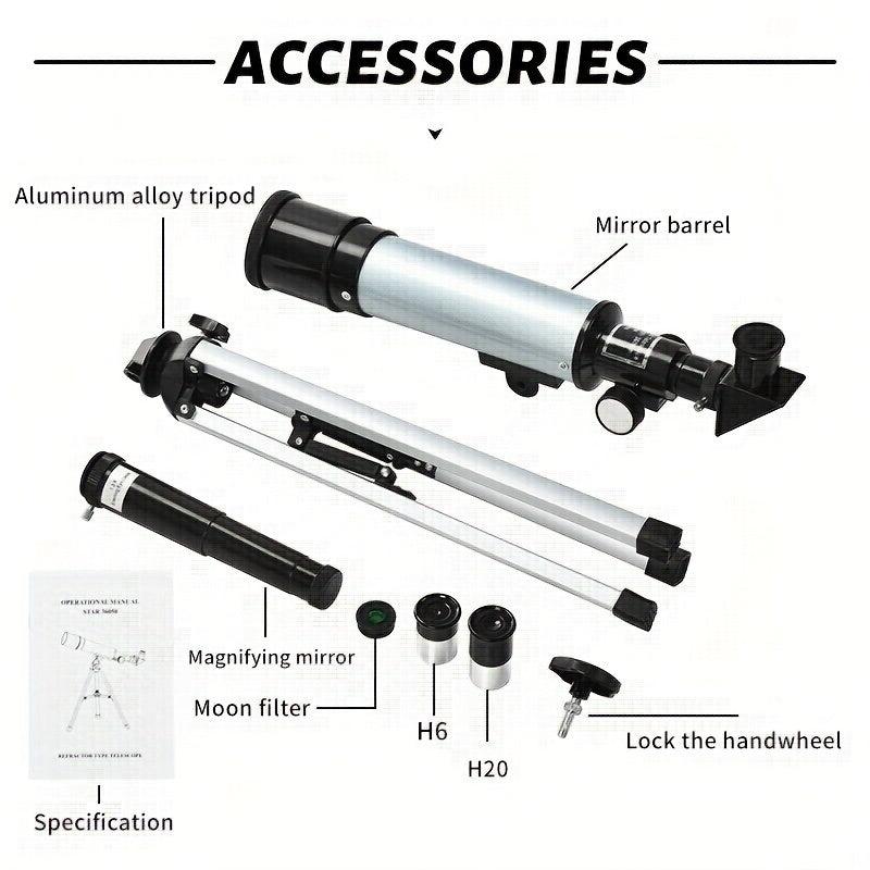 Astronomical Telescope for Kids and Adults - High Definition Viewing