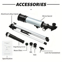 Astronomical Telescope for Kids and Adults - High Definition Viewing