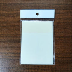2pcs Transparent Sticker Notes 50 Pcs Notepad Student Stationery