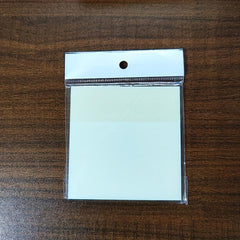 2pcs Transparent Sticker Notes 50 Pcs Notepad Student Stationery