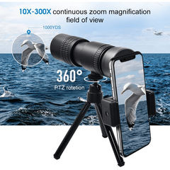 High Power Portable Telescope for Mobile Phone Photo Taking