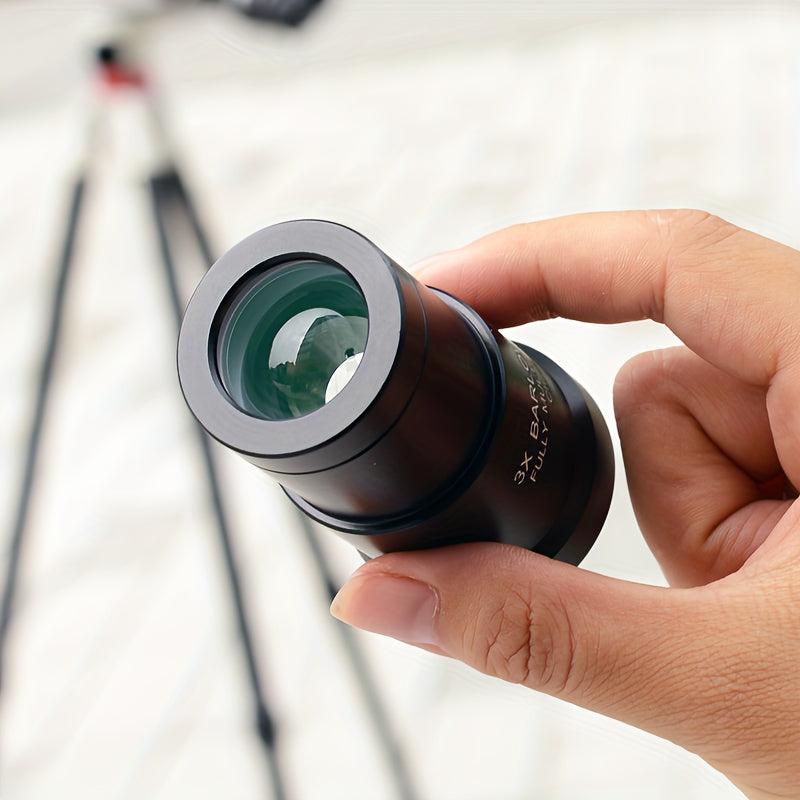 3X Barlow Lens 1.25'' 31.7mm Multilayer Green Film Achromatic High Definit
