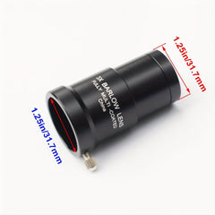3X Barlow Lens 1.25'' 31.7mm Multilayer Green Film Achromatic High Definit