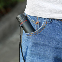 30X25 Mini Pocket Monocular Scope for Camping Hiking Traveling