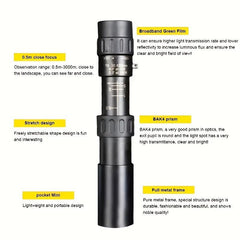 300X Zoom HD Portable Long Range Binoculars
