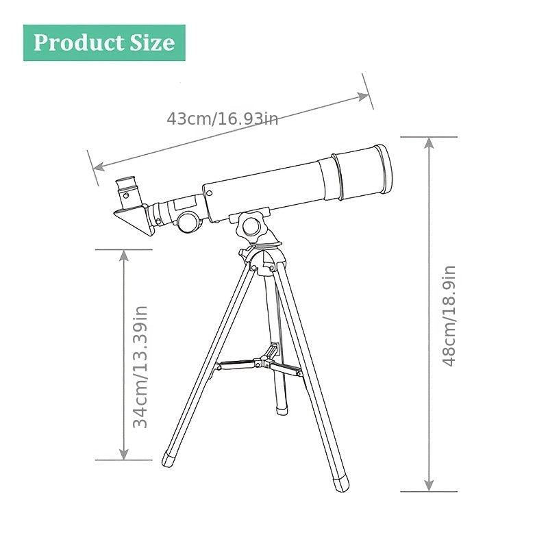 Portable Telescope with Tripod - Outdoor Toy