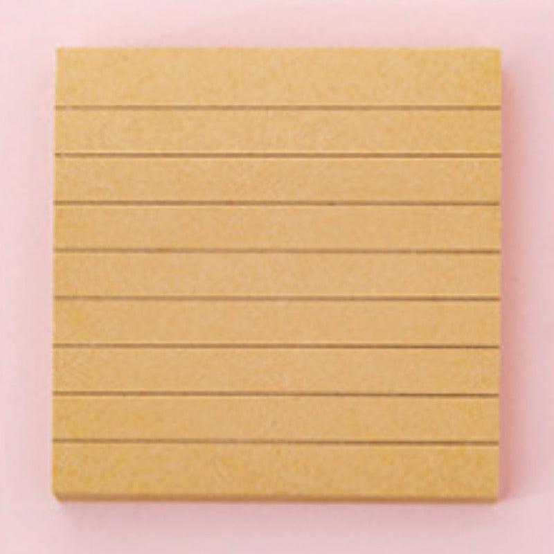 80pcs Convenient Note Book Torn Sticky Note Boxes for Leaving Messages