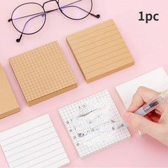 80pcs Convenient Note Book Torn Sticky Note Boxes for Leaving Messages