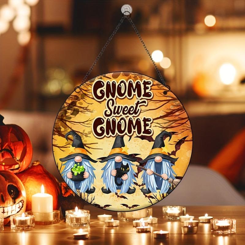 Halloween Acrylic Window Hangings Home Decor