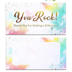 50 Sheets Student Rewards Card & Punch Card School Supplies Encouragement