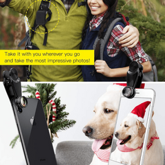 10-in-1 Phone Camera Lens Set Wide Angle Macro Fisheye Lens